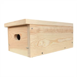 Budka dla jerzyka podłużna (mocowana pod okapem lub balkonem)